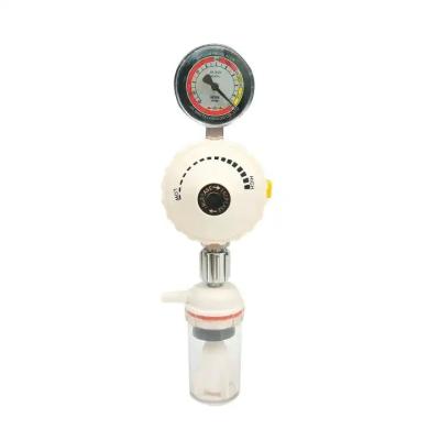 China Adjustable Wall Mounted Medical Vacuum Regulator With 2L Suction Canister Vacuum Bottle for sale