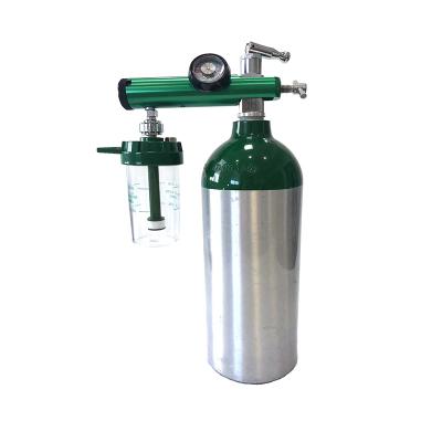 China Reduce Pressure CGA870 Medical Oxygen Regulator For Oxygen Cylinder With Flow Meter Humidifier for sale