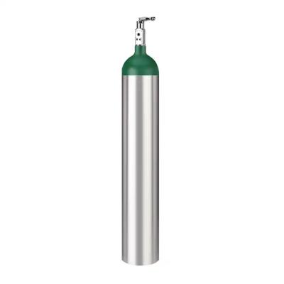 China LPG Aluminum Oxygen Cylinder DOT Standard Medical JE Type Aluminum Material Oxygen Tank for sale