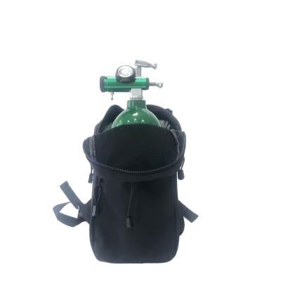 China Medical Nylon Portable Oxygen Cylinder Double Shoulder Bag For Oxygen Cylinder for sale