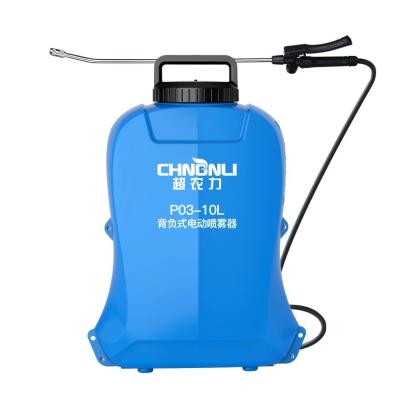 China High Low MOQ Efficient High Quality Battery Pump Powered Backpack Rechargeable Agricultural Sprayer Electric Sprayer For Gardening for sale