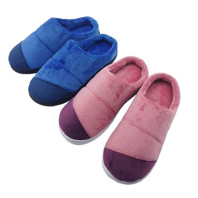 China Winter Cotton Anti-skid Slippers For Home Indoor Warmth Thick-soled Waterproof Men's Slip Non-unisex for sale