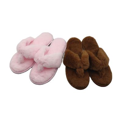 China Fashionable and Durable Soft Slippers Fashion Trend Women Love Indoor Slippers Plush Slippers for sale