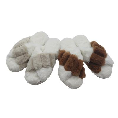 China Fashion Trend New Fluffy Indoor Slippers Fashion Slippers Women Indoor Non-slip Indoor Slipper for sale