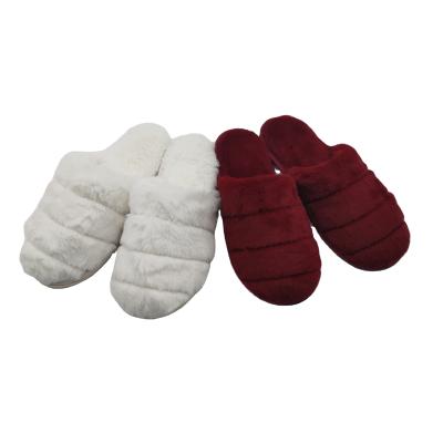 China Indoor Fashion Trend Slippers Comfortable Indoor Winter Cotton Slippers Women Soft Home Slippers for sale