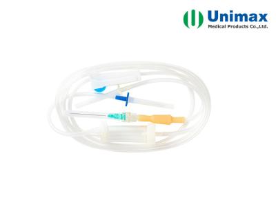 China Sistema médico de la infusión del látex del conector de la cerradura disponible de Luer en venta