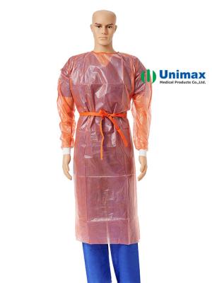 China 16gsm-45gsm SMS Disposable Isolation Gowns Inspection Rooms Use zu verkaufen