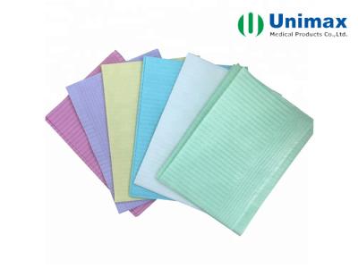 Cina Grembiuli di plastica eliminabili laminati impermeabili del tessuto 2ply del PE in vendita