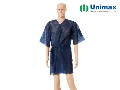 China Gesponnener Bademantel des Unimax-Schönheits-Salon-45gsm nicht zu verkaufen