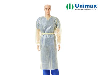 China Medizinische 3XL 40gsm Wegwerfisolierungs-Kleider Unimax zu verkaufen