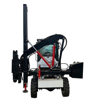 China Pile Drilling Piling Machine Ram Hydraulic Fence Post Hammer Ram for sale