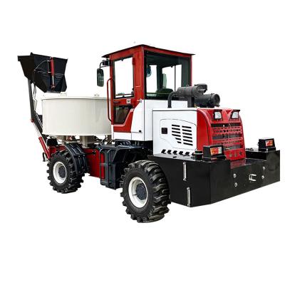 China Construction Material Shops 2 CBM Site Diesel Cement Hydraulic Pump Small Construction Concrete Mixer Truck for sale