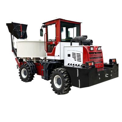 China Building Material Shops Construction Machinery Truck Concrete Mixing Self-Feeding Long Distance Transport Mixer for sale