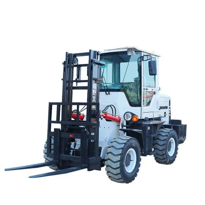 China Hotels Offroad Forklift Small Diesel Forklift 3t 3.5t 4t 5t 6t for sale