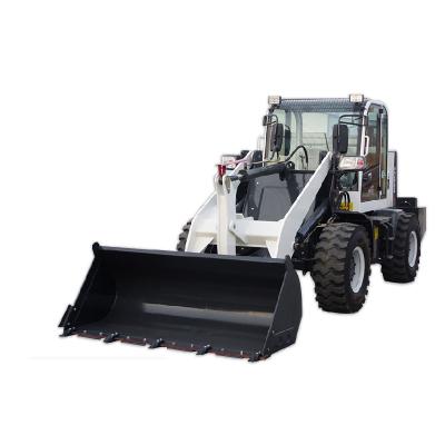 China Building material shops mini skid steer loader Hydraulic medium duty 4 wheeled payloader capacity wheel loader short HK-920 wheel loader for sale