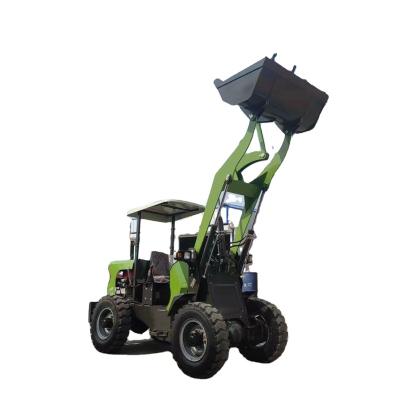 China Mining Construction Site China Made Cheap High Efficiency Mini Wheel Loader Loader Tractor Front End Loader for sale