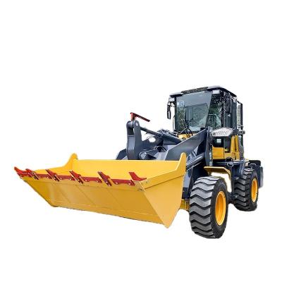 China Hotels Construction Machinery Small Wheel Loader 4 Wheel Drive Front End Loaders Bucket Mini Wheel Loader for sale