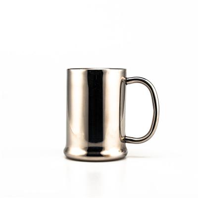 China Coffee Drinking Custom Made Reusable High Quality Coffee Mug Stainless Steel Coffee Mug for sale