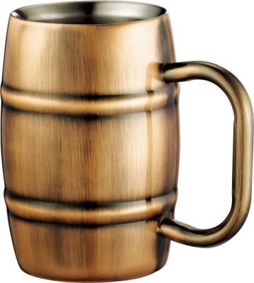 China High Quality Hot Sale Metal Stainless Steel Drinking Mug Eco - Friendly Wine And Beer Mugs for sale