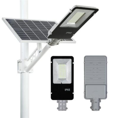 China New ROAD 2022 factory price outdoor aluminum waterproof ip65 solar street light with solar panel for sale