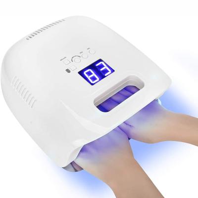 China Smart Nail Polish Dryer Nail Dryer X30 Plus 60w 42 LED Nail Lamp UV Led Sun Gel Light Curing UV Nail Polish With Sensor LCD Display for sale