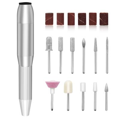 China Finger Nail+foot Nail Wholesale Refillable Handheld Rotary Tapered Barrel Sanding Bands For Nail Drill Bit Vacuum Manicure Efile Nail Drill for sale