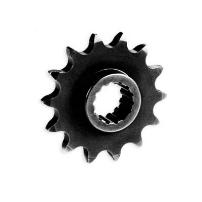 China CNC Motorcycle Aluminum Machining Drive Sprocket New 14t Steel Front Sprocket for sale