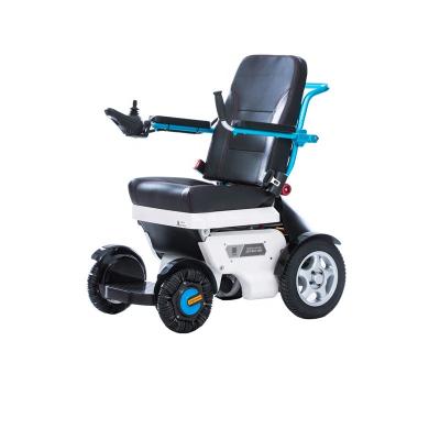 China Folding 6061 Aluminum Alloy Body Lightweight Folding Electric Power Wheelchair With Adjustable Seat Height for sale