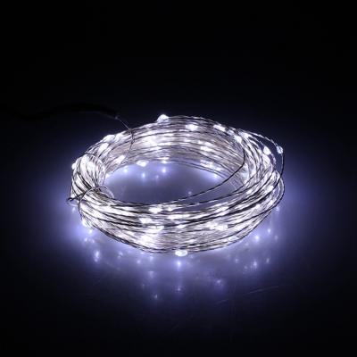 China Holiday High Brightness Multicolor Remote Control Decoration Outdoor Copper Wire Led String Light for sale