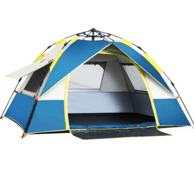 China Straight tie type wholesale camping awning tent outdoor tent waterproof and easy to set up for sale