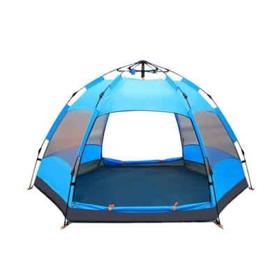 China Straight Tying Type China Tents 4-5 People Camping Tent Family Tents Easy Quick Setup for sale