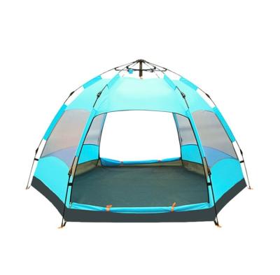 China Straight Tying Type Easy Pop Up Tent For Family Camping Outdoor Light And Easy To Carry for sale