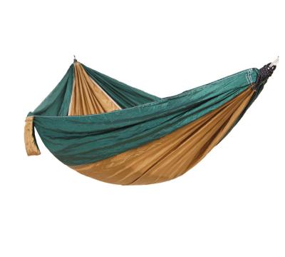 China Outdoor Camping 270*140cm Hammock Fabric Hammock Top Selling Luxury Nylon Bed With Strap for sale