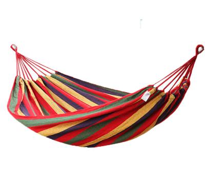 China Wholesale 2 Person Garden Swing Hammock Outdoor Travel Lightweight Camping Hammock for sale