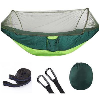 China Outdoor Camping Hammock For Sale Multi Color Nylon Net Mosquito Hammock For Outdoor Relax for sale