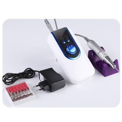 China Nail Polishing IMAGNIAL 30000rpm Professional Rechargeable Electric Nail Polisher Portable Nail Drill Machine for sale