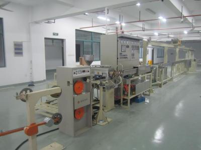 China PVC FEP FPA ETFE extruder kabel draad extrusie machine Te koop