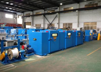 China Sky Blue wire twist machine With φ400 × φ25×276 Pay Off Bobbin for sale