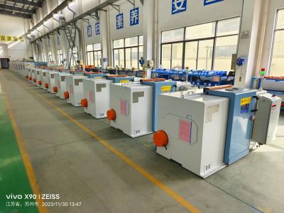 China 7.5-11kw Hoofdmachine Power Double Twist Stranding Machine voor de productie van kabel Te koop