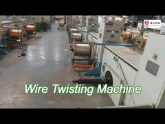 Steel Wire Twisting Machine 220V 1800rpm High Speed Left / Right