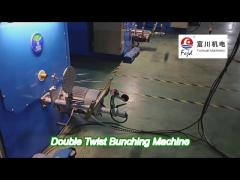 High Power Double Twist Bunching Machine 5000KG Capacity Steel Automatic