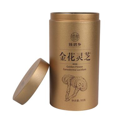 China Manufacturer Wholesale Recyclable Custom Metal Cigarette Tin Round Gift Packaging Box Tea Box for sale