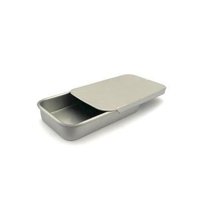 China Custom Recyclable Mini Box Solid Perfume Tin Box Metal Storage Box for sale