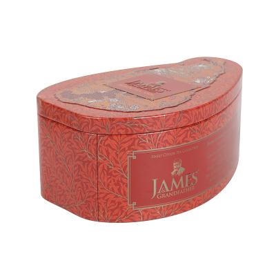 China Recyclable Tin Box Custom Metal Cigarette Party Cake Candy Storage Tea Gift Box for sale