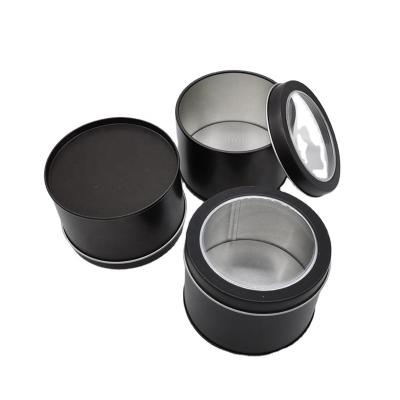 China Recyclable Custom Metal Cologne Container Tin Sugar Bowl Solid Candle Jar for sale