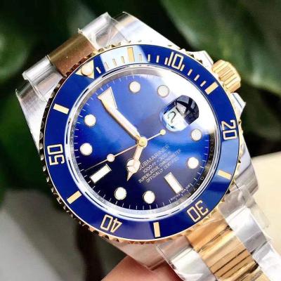 China Good Quality Japanese 1:1 Day/Date Movement 5A RO Watch Same Size Weight Mechanical Watch for sale