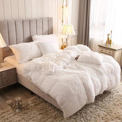 China Factory Direct Wholesale Single Soft Duvet Cover Plush Quilt Cover Bedding Duvet Cover Set for sale