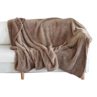 China PORTABLE Cheap Kids Travel Hospital Sofa Polyester Plush Rashel Sherpa Flannel Throw Fleece Soft Light Weight Heating Blankets For Beds for sale