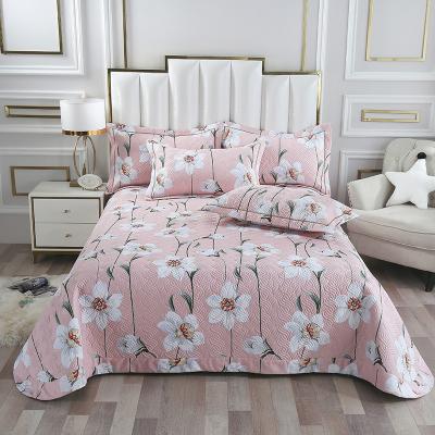 China Summer Air Conditioning Anti-Static Comforter Throws Comforter Covering Fabric Printed King 100% Cotton Comforter Bedspread for sale