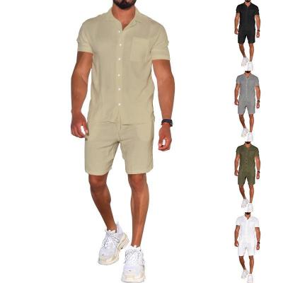 China Men's Summer Shorts Suit Sportswear Fashion Spring Drop Suit Men's Casual Two Piece Sets Customized QUICK DRY and Summer Air for sale